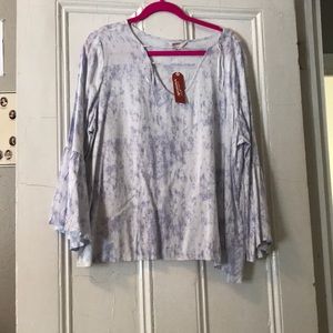 Blue Wash Blouse